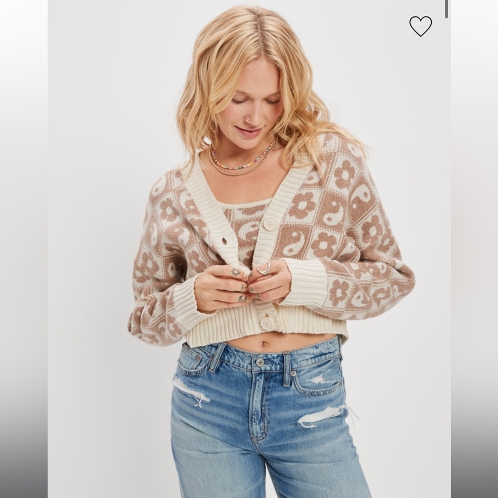 🔥American Eagle cropped sweater size women’s XS